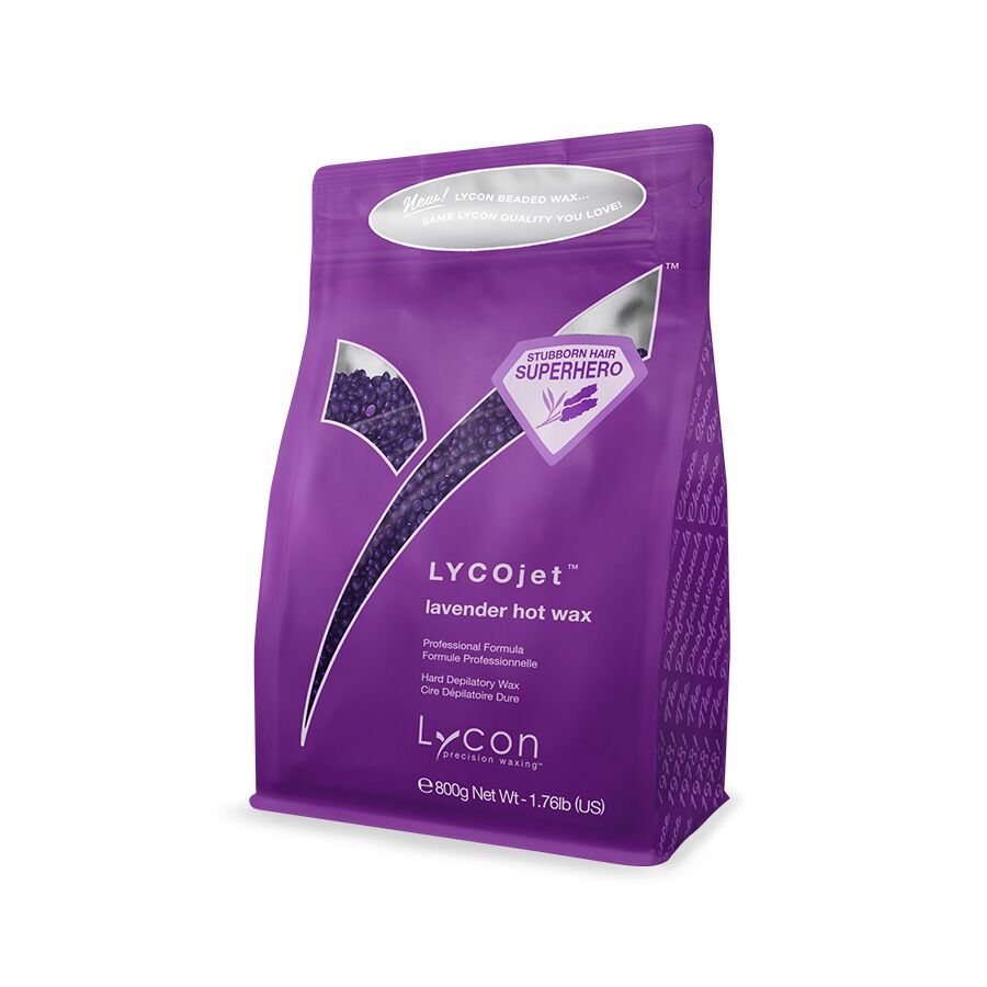 Lycojet Lavender Hard Wax Beads - Precision Waxing for Delicate Areas Lycojet Lavender Hard Wax Beads - Precision Waxing for Delicate Areas
